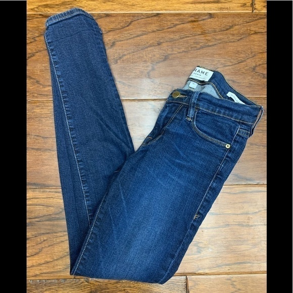 Frame le skinny de Jeanne denim jeans - Picture 1 of 7